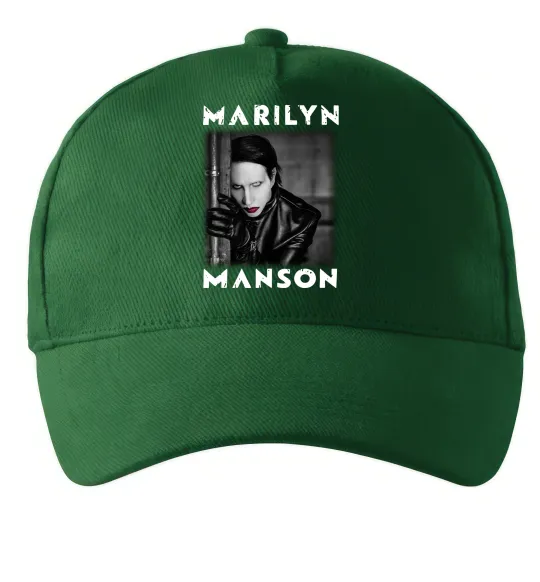 Кепка Marylin Manson фото Темно-зеленый фото