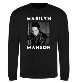 Світшот Marilyn Manson Сірий меланж фото