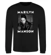 Світшот Marylin Manson фото Чорний фото