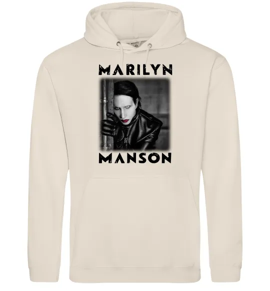 Женская толстовка (худи) Marylin Manson фото Таш фото