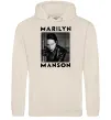 Женская толстовка (худи) Marylin Manson фото Таш фото
