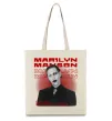 Эко-сумка Marylin Manson Mechanical animals Бежевый Эко-сумка Marylin Manson Mechanical animals Бежевый фото