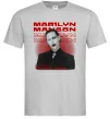 Мужская футболка Marylin Manson Mechanical animals Серый фото