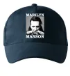 Кепка Marylin Manson photocard Темно-синий фото