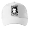 Кепка Marylin Manson photocard Белый фото