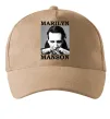 Кепка Marylin Manson photocard Песочный Кепка Marylin Manson photocard Песочный фото