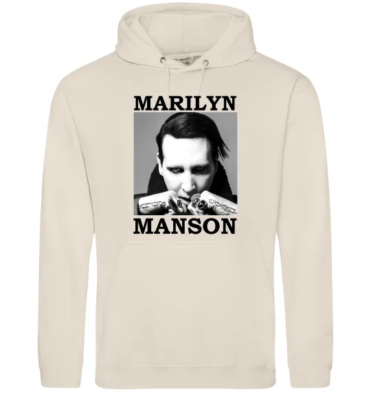Женская толстовка (худи) Marylin Manson photocard Таш фото