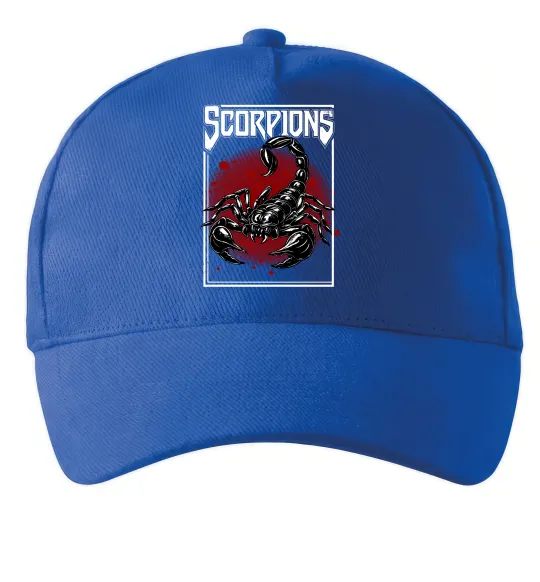 Кепка Scorpions Яскраво-синій фото