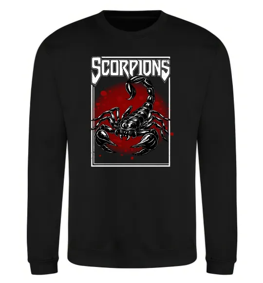 Свитшот Scorpions Черный фото