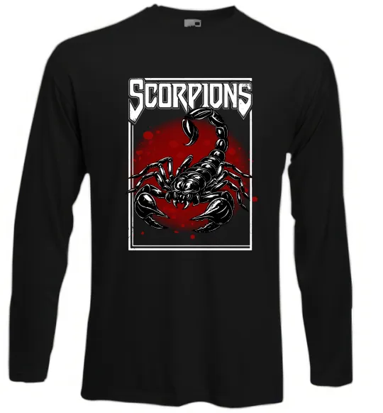 Лонгслив Scorpions Черный фото