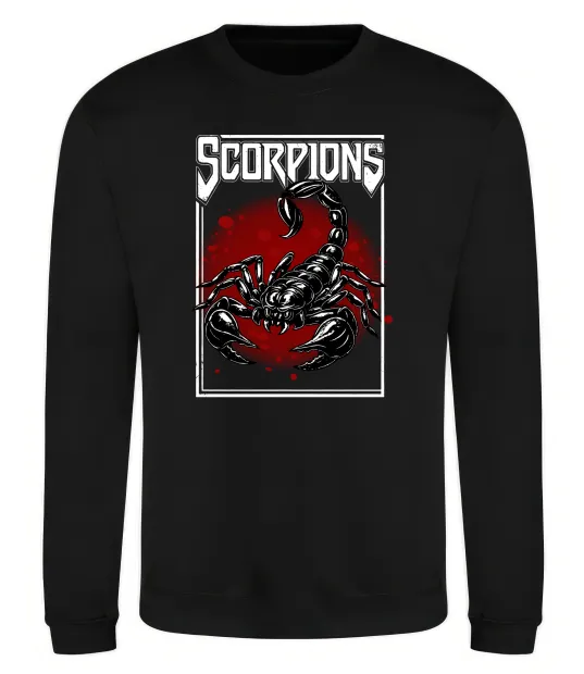 Свитшот Scorpions Черный фото