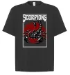 Футболка Оверсайз Scorpions Черный фото