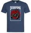 Мужская футболка Scorpions Темно-синий Мужская футболка Scorpions Темно-синий фото