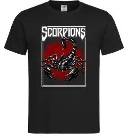 Мужская футболка Scorpions Черный фото
