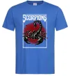 Мужская футболка Scorpions Ярко-синий Мужская футболка Scorpions Ярко-синий фото