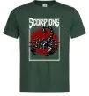 Мужская футболка Scorpions Темно-зеленый Мужская футболка Scorpions Темно-зеленый фото