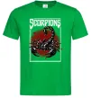 Мужская футболка Scorpions Зеленый Мужская футболка Scorpions Зеленый фото