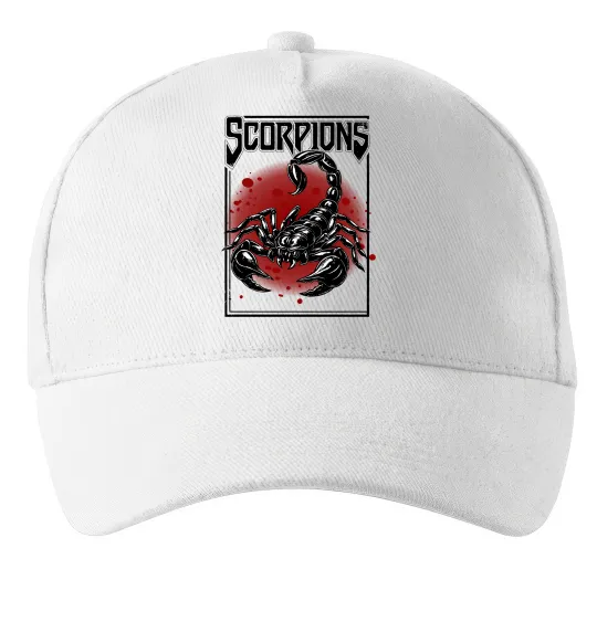 Кепка Scorpions Білий фото