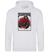 Женская толстовка (худи) Scorpions Серый меланж Женская толстовка (худи) Scorpions Серый меланж фото