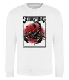 Свитшот Scorpions Белый Свитшот Scorpions Белый фото