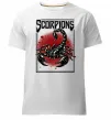 Чоловіча преміум футболка Scorpions Білий фото