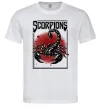 Мужская футболка Scorpions Белый Мужская футболка Scorpions Белый фото