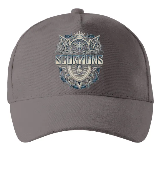 Кепка Scorpions art Сірий фото