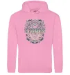 Мужская толстовка (худи) Scorpions art Розовый фото