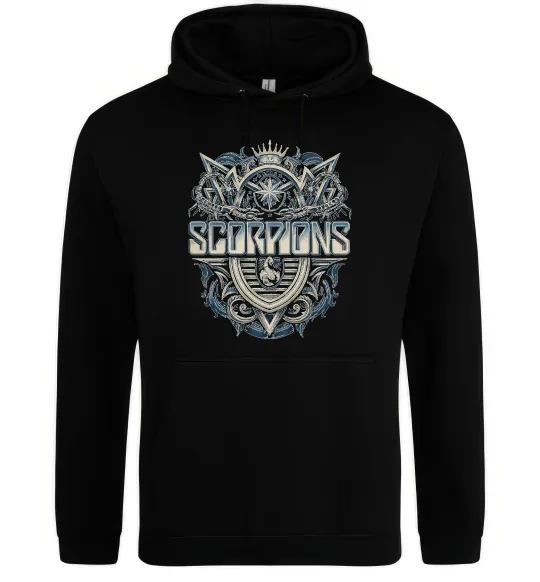 Женская толстовка (худи) Scorpions art Черный фото