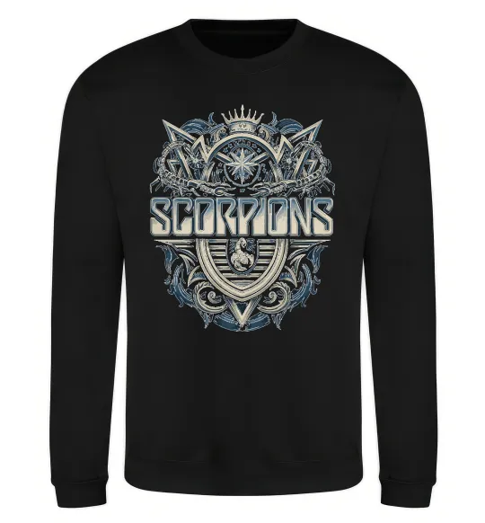 Свитшот Scorpions art Черный фото