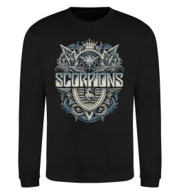 Свитшот Scorpions art Черный фото
