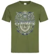 Мужская футболка Scorpions art Оливковый Мужская футболка Scorpions art Оливковый фото