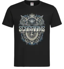 Мужская футболка Scorpions art Черный фото