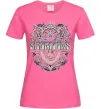 Жіноча футболка Scorpions art Яскраво-рожевий фото