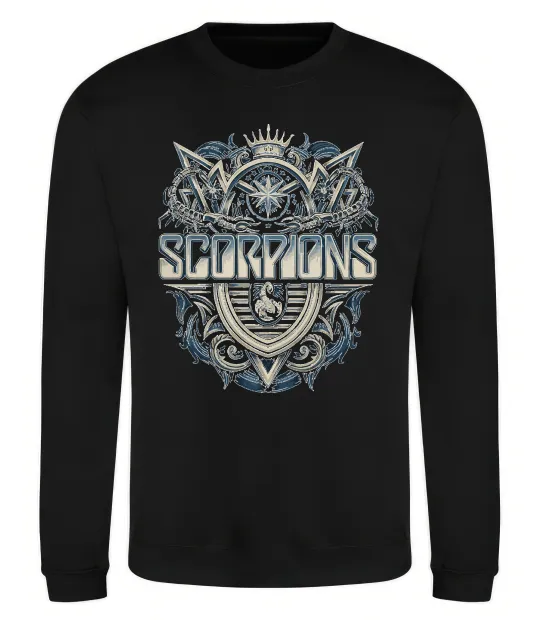 Свитшот Scorpions art Черный фото