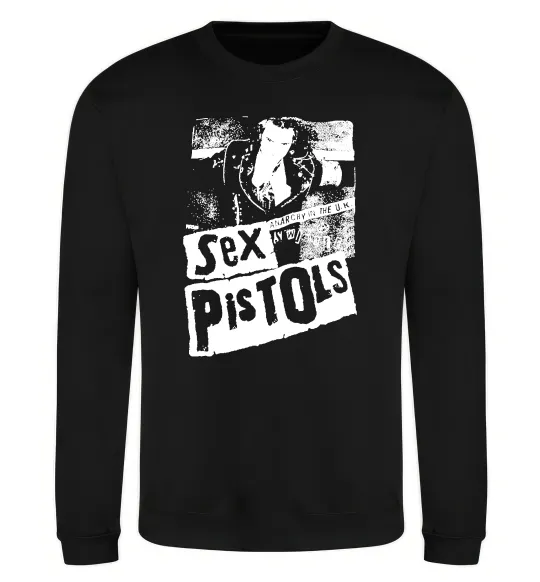 Світшот Sex Pistols Anarchy Чорний фото
