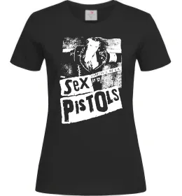 Жіноча футболка Sex Pistols Anarchy Чорний фото