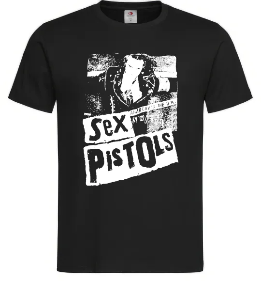 Чоловіча футболка Sex Pistols Anarchy Чорний фото