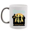 Чашка з кольоровою ручкою The Doors waiting for the sun Срібло фото
