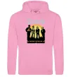 Чоловіча толстовка (худі) The Doors waiting for the sun Рожевий фото