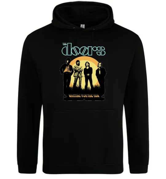 Мужская толстовка (худи) The Doors waiting for the sun Черный фото