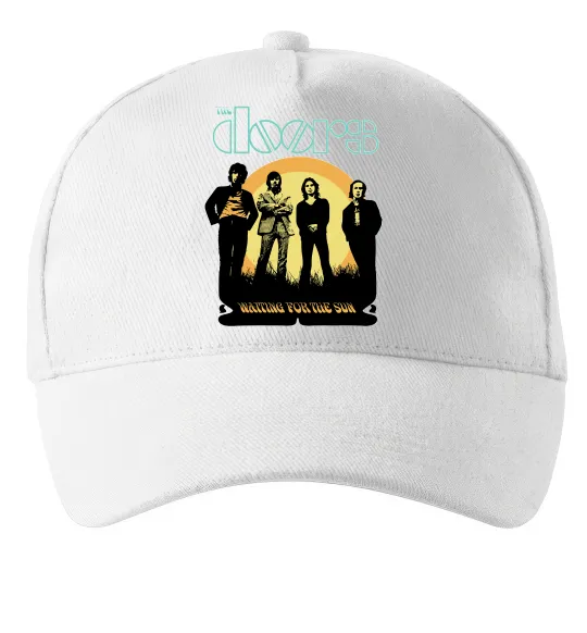 Кепка The Doors waiting for the sun Білий фото