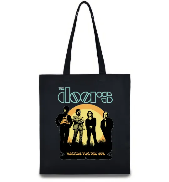 Еко-сумка The Doors waiting for the sun Чорний фото