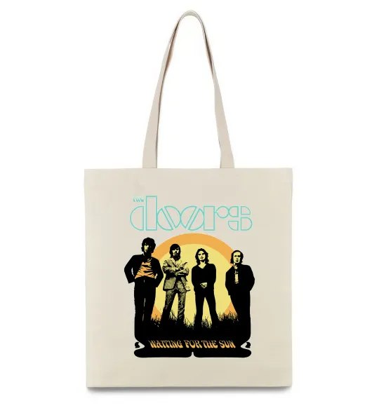 Еко-сумка The Doors waiting for the sun Бежевий фото
