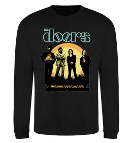 Свитшот The Doors waiting for the sun Черный фото