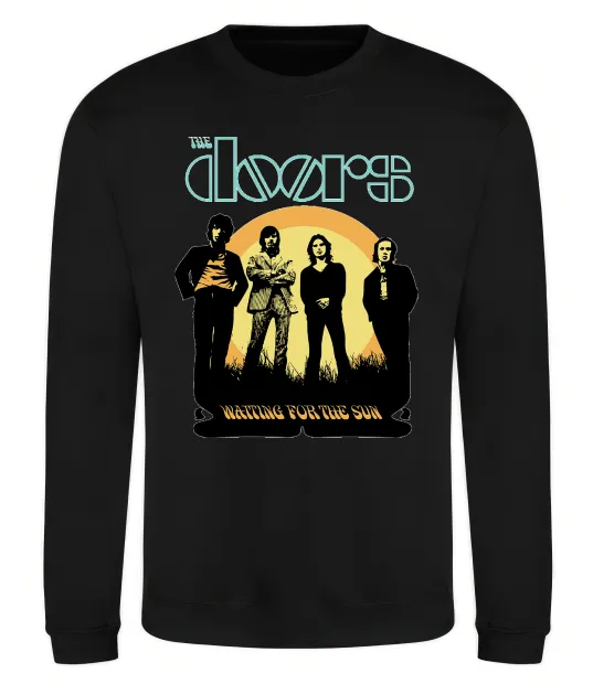Світшот The Doors waiting for the sun Чорний фото