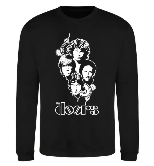 Світшот The Doors band Чорний фото