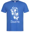 Мужская футболка The Doors band Ярко-синий фото