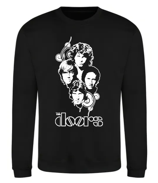 Свитшот The Doors band Черный фото