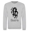 Світшот The Doors band Сірий меланж фото